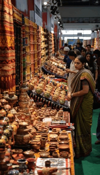 Exhibition stall and trade fair event management